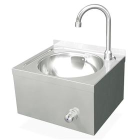 Chiuveta cu actionare la genunchi, inox, 35*30*21,5 cm