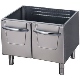 Dulap dublu neutru inchis OZTI, inox, 80*90*57 cm