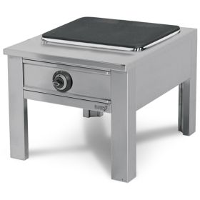Aragaz de podea electric profesional, 1 arzator central, 4 kW, 60*80*50 cm