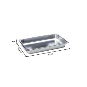 Cuva inox GN 1/1 -40