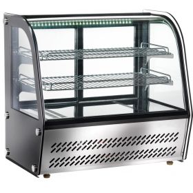 Vitrina frigorifica, racire ventilata, 120 lt, 70*58*67 cm