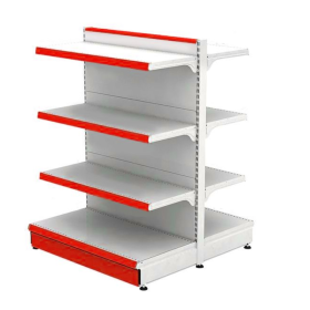 Raft metalic de mijloc 90*140 baza 40 cm si 6 polite de 30 cm