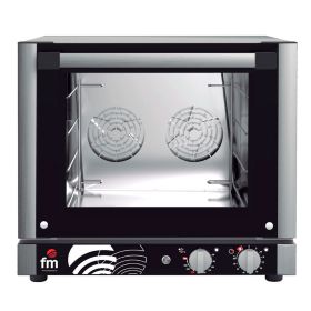 Cuptor profesional patiserie / gastronomie FM electric cu 4 tavi si panou de control mecanic