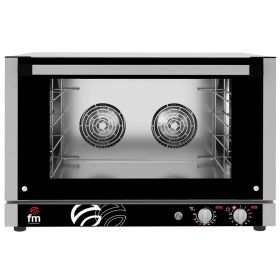 Cuptor profesional patiserie / gastronomie FM electric cu 4 tavi si panou de control mecanic 380V