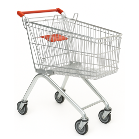 Carucior supermarket 180 lt cu babyseat