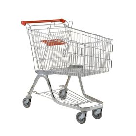 Carucior supermarket 100 lt cu polita inferioara si babyseat