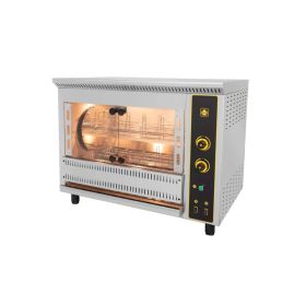 Rotisor profesional gaz cu 4 cosuri, 24 pui