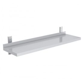 Polita inox de perete ajustabila