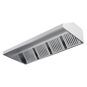 Hota de perete cu filtre, inox, 450*110*50 cm