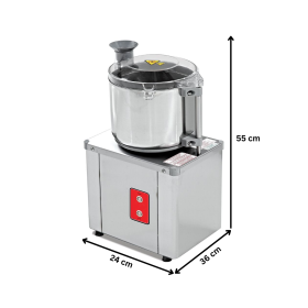 Feliator vegetale bol, inox, 8 lt, 24*36*55 cm