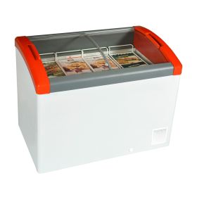 Lada congelare, capac glisant curbat din sticla, 193 lt, 105*65*85 cm
