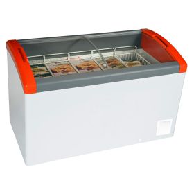 Lada congelare, capac glisant curbat din sticla, 254 lt, 130*65*85 cm