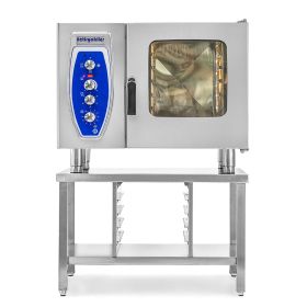 Cuptor profesional OZTI, electric, gastronomic, cu convectie si abur - 6 cuve