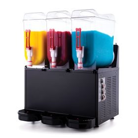 Dozator bauturi SAMIXIR SLUSH36.B suc, granita, sorbet, iaurt, capacitate 3 bazine 12 LT cu mixer
