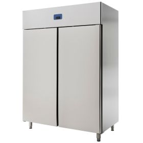 Dulap frigorific vertical inox cu 2 usi, 1400 lt
