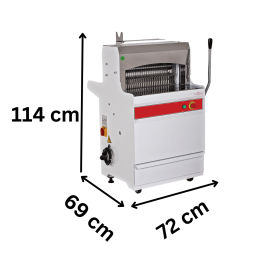 Feliator Paine de Podea Profesional, 46 Cutite, Otel Inox, Grosime 1 cm, 72*69*114 cm