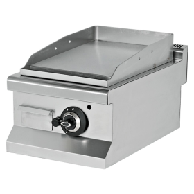 Grill electric profesional, inox, cu suprafata neteda cromata, 40*64*29 cm