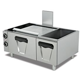 Cuptor profesional, inox, electric, cu dulap inchis, 2*GN 2/1