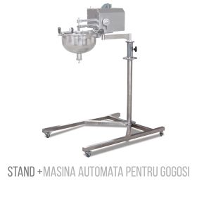 Stand pentru masina automata de facut gogosi, inox, 75*80*84 cm