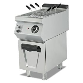 Masina pentru fiert paste, electrica, profesionala, o cuva si dulap inchis