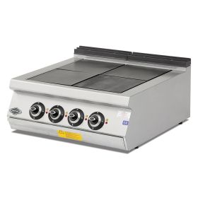 Masina de gatit electrica, inox, cu 4 plite PLUS, 80*90*30 cm