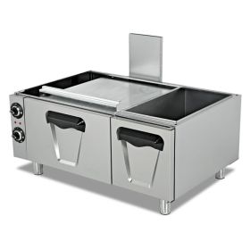 Cuptor profesional, inox, electric, cu dulap inchis PLUS, 2*GN 2/1
