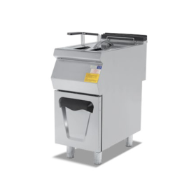 Friteuza gaz profesionala, inox, cu 1 cuva, 24 lt