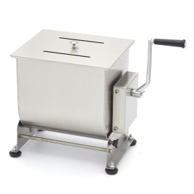 Malaxor carne manual inox 16 kg / cuva basculanta MAXIMA