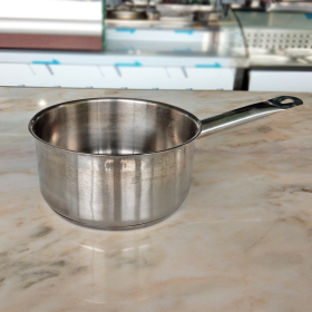Cratita inox cu maner 2 lt