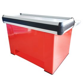 Masa tandem pentru casa de marcat 1,2 m rama din PVC dur
