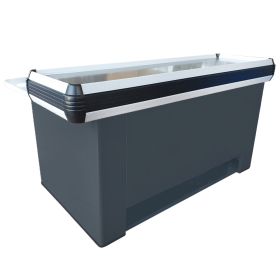 Masa tandem pentru casa de marcat 1,6 m rama din PVC dur