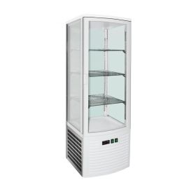 Vitrina frigorifica, racire ventilata, inox, 235 lt, 51*48*165 cm