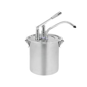 Dozator din inox cu pompa pt ketchup/mustar/maioneza 3 lt