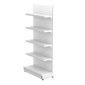 Raft magazin metalic de perete 125*227 baza 30 cm si 4 polite de 30 cm cu terminal