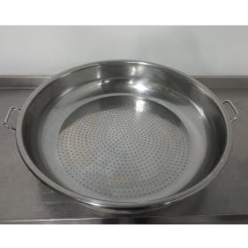 Oala inox tip strecuratoare 70 diam. 15 h