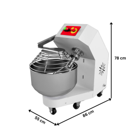 Malaxor cu furca, inox, 30 kg, 55*86*78 cm