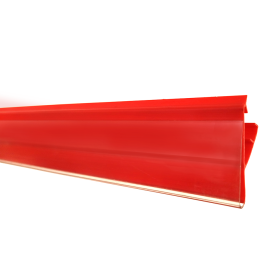 Suport eticheta rosu 95cm – RAL3020