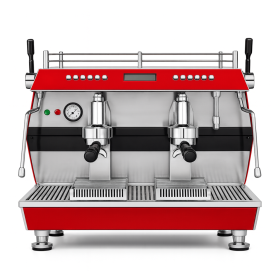 Espressor automat Cappuccino cu 2 grupuri, INOX, 11 L, 4.5 kW