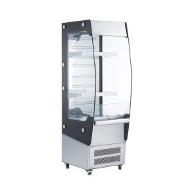 Raft frigorific pentru bauturi cu perdea de aer 180 LT, Iluminare interioara LED, +2 °C / +10 °C