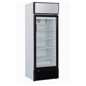 Vitrina frigorifica verticala cu 1 usa din sticla, 331 L, Iluminare interioara LED, +2°C / +8°C