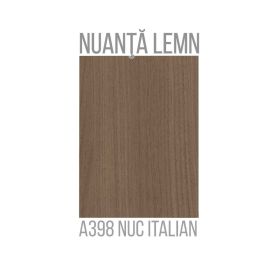 Vitrina frigorifica verticala pentru cofetarie cu decor lemn A398-NUC-ITALIAN - 65 cm