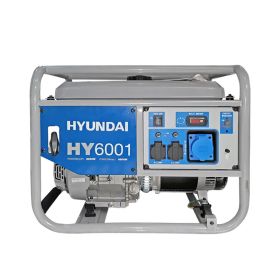 Generator de curent monofazic 6 kW Hyundai HY6001 cu 2 prize de 16A si o priza de 32 A, Reglarea tensiunii prin AVR
